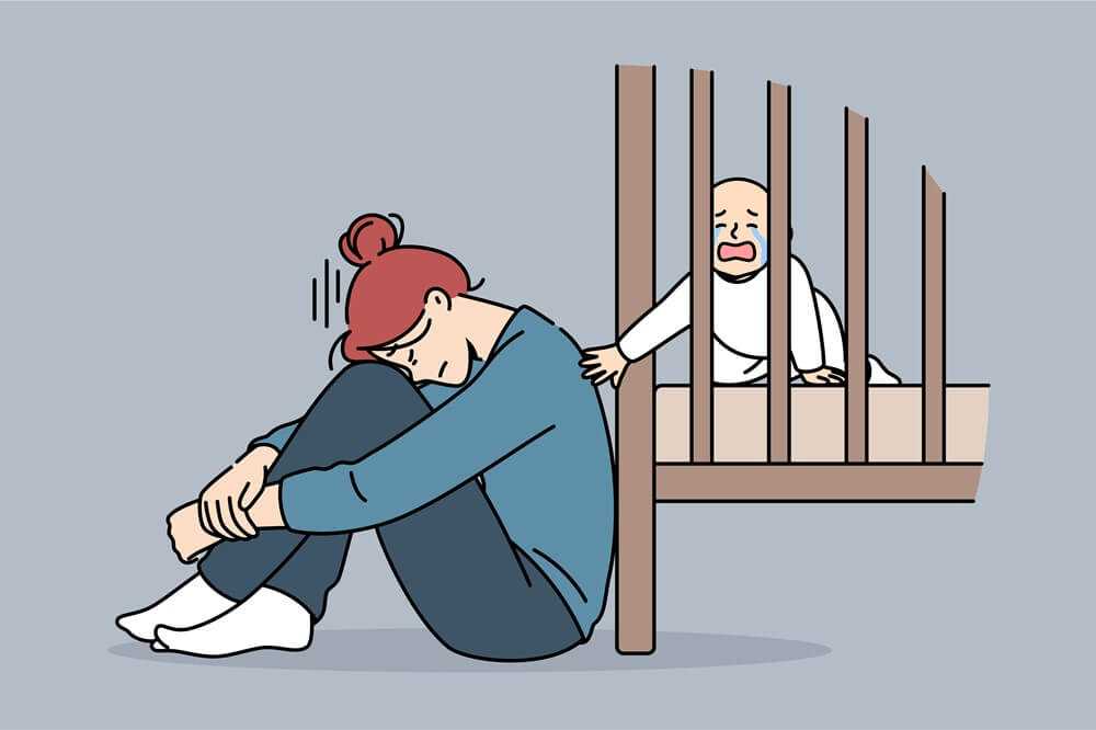 האמא בדקה את התינוק כל שעה וחצי